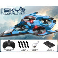 RC самолет-квадрокоптер Sky Overlord YX110 с LED-подсветкой и трюками 360° ∙ Дрон-истребитель Sky Overlord