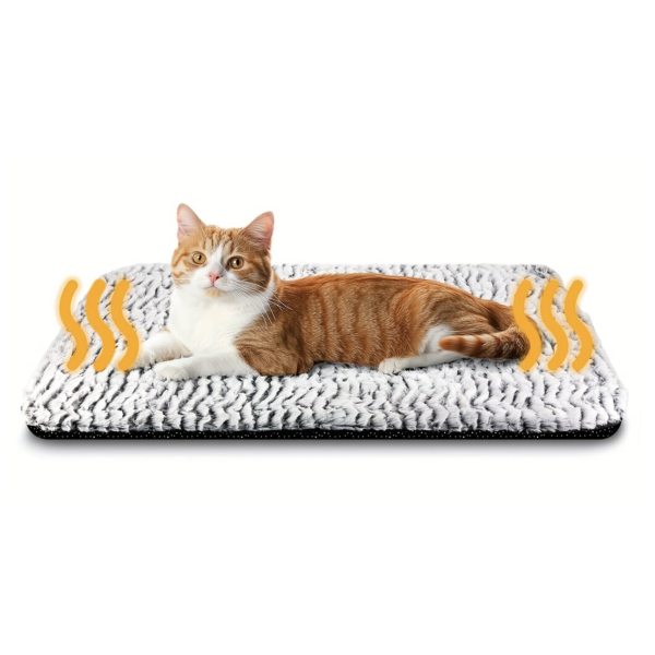 Коврик для животных серый 40×50 см MA820 ∙ Мягкий коврик MA820 для котов и собак серого цвета