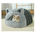 Домик для животных серый M 50×42×30 см MA817 ∙ Уютный домик MA817 для котов и собак мелких пород