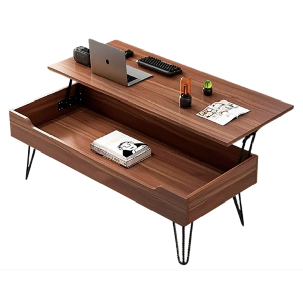 Столик с подъемной столешницей и местом для хранения 1932 ∙ Журнальный стол-трансформер Lift Top Coffee Table