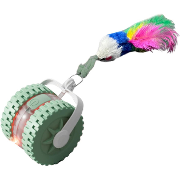 Интерактивная игрушка для котов с лазером 9526 ∙ Двойная стимуляция 9526 и автономное движение