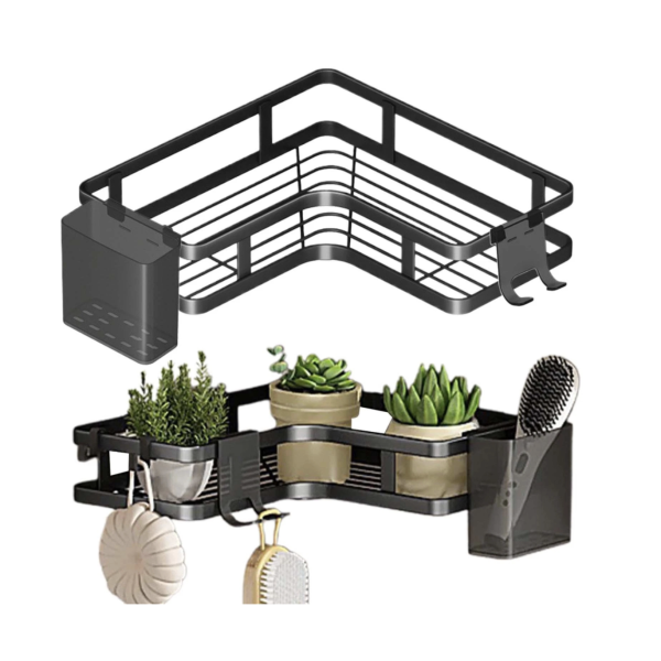 Угловые полки для ванной Corner Shower Caddy ∙ Компактное и удобное хранение аксессуаров Corner Shower Caddy