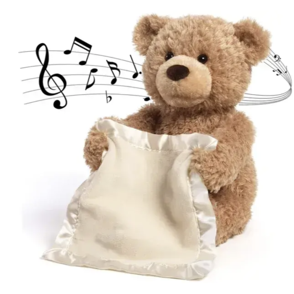 Игрушка Милый Медведь электрический музыкальный 33 см ∙ Музыкальный плюшевый медведь 33 см для детей