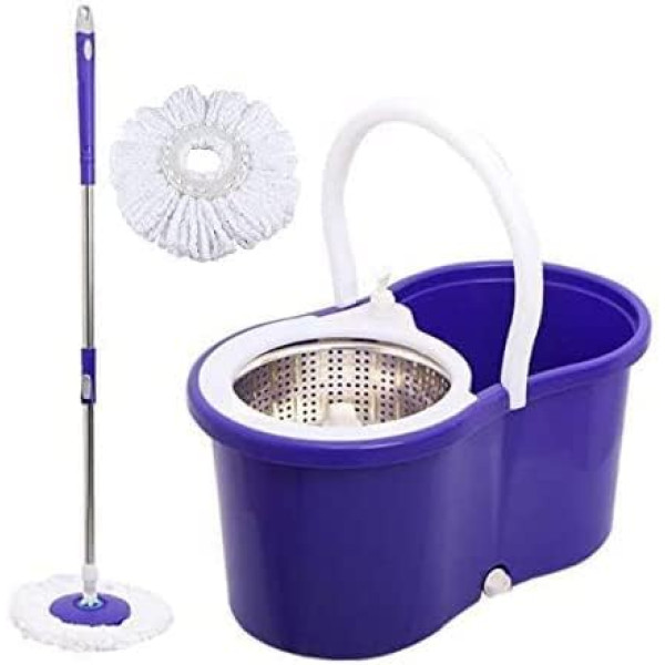 Швабра с ведром вращающаяся на 360° Rotary Mop Wash X ∙ Турбо-швабра 360° Rotary Mop Wash X с отжимом