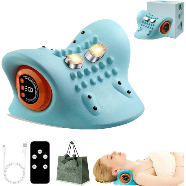 Электрический массажер для шеи EMS с подогревом ∙ Расслабление и комфорт массажер для шеи EMS каждый день