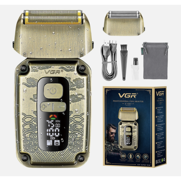 Бритва VGR V-337 для бритья и стрижки ∙ Профессиональная сеточная электробритва VGR V-337