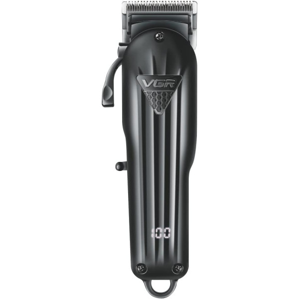 Профессиональная машинка для стрижки волос с регулировкой длины и Li-Ion аккумулятором VGR V-282 ∙ Машинка для стрижки VGR V-282 с длительным временем работы