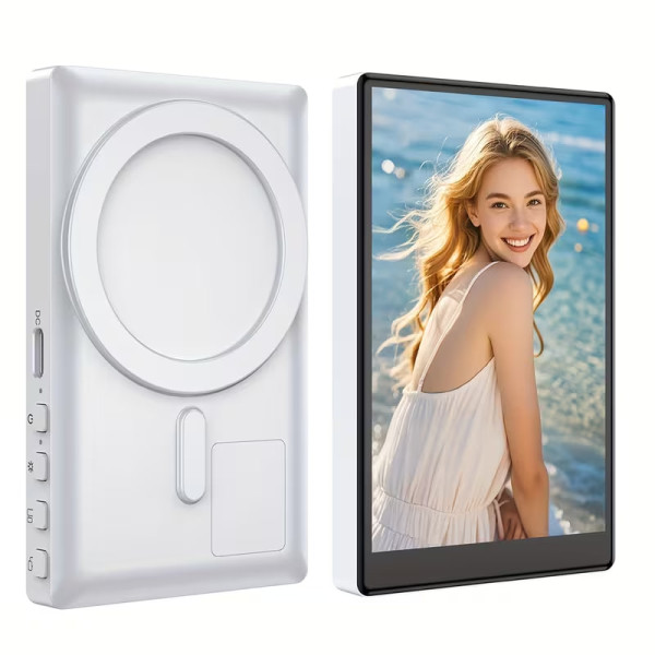 Магнитный селфи-монитор 3.97'' с пультом ∙ Компактный портативный селфи-монитор 3.97'' для телефона