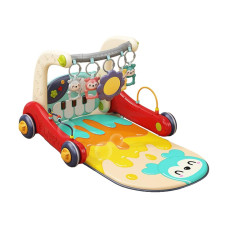 Ходунки Развивающий коврик Бизиборд музыкальный с подсветкой ∙ Мультифункциональные ходули YG Toys в коробке