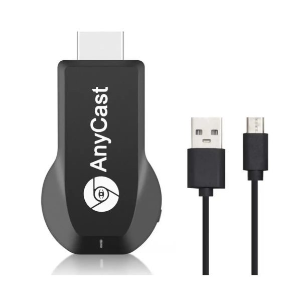 Беспроводной приемник для трансляции экрана AnyCast M9 Plus ∙ Медиаплеер беспроводной AnyCast M9 Wi-Fi для ТВ для трансляции с телефона