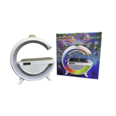 Настольная смарт лампа-ночник 3 в 1 RGB G2388 с беспроводной зарядкой ∙ Многофункциональный ночник Bluetooth колонка RGB 2388