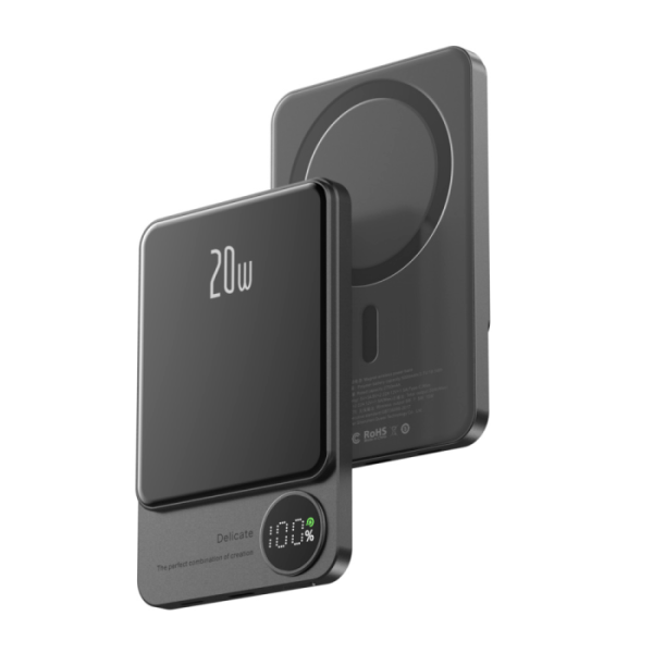 Портативное зарядное устройство Power Bank Q9 5000 mAh ∙ Беспроводной повербанк с технологией Power Bank Q9 5000 mAh