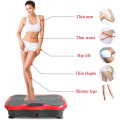 Виброплатформа для похудения Minexo VIBRO SLIM SHAPER PRO RED с пультом ДУ и эспандерами ∙ Тренажер-виброплатформа VIBRO SLIM SHAPER PRO для занятий спортом