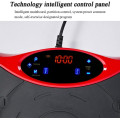 Виброплатформа для похудения Minexo VIBRO SLIM SHAPER PRO RED с пультом ДУ и эспандерами ∙ Тренажер-виброплатформа VIBRO SLIM SHAPER PRO для занятий спортом
