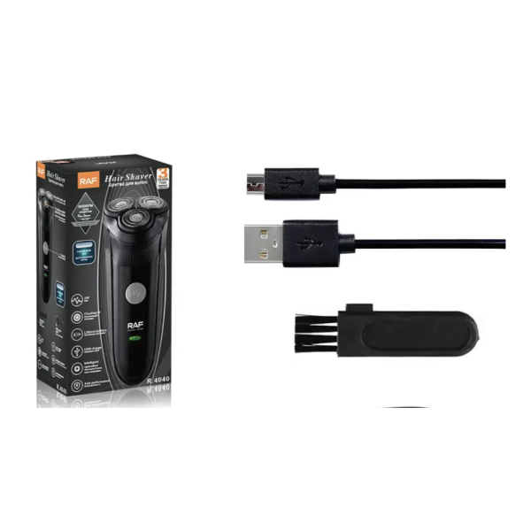 Электробритва RAF R-4040 USB устройство для бритья ∙ Электрическая бритва RAF R.4040 мощностью 3Вт с USB-зарядкой и аккумулятором