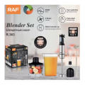 Блендер 5 в 1 из нержавеющей стали RAF R.363 для дома ∙ Универсальный блендер 5в1 RAF R.363 900W