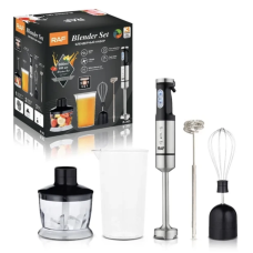 Блендер 5 в 1 из нержавеющей стали RAF R.363 для дома ∙ Универсальный блендер 5в1 RAF R.363 900W