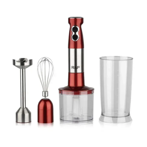 Блендер погружной RAF R-296 4 в 1 1000 Вт для дома ∙ Кухонный помощник блендер RAF R-296 4