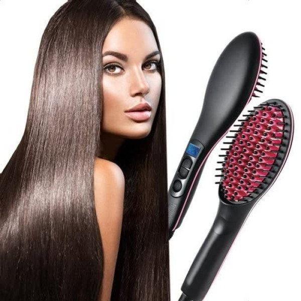 Расческа-выпрямитель для волос Straight Artifact HQT-906B ∙ Электрическая щетка-выпрямитель HQT-906B с LED-дисплеем