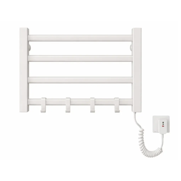 Полотенцесушитель настенный GN-7401-W для ванной комнаты ∙ Электрическая сушка GN-7401-W для полотенец