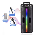 Колонка Bluetooth Wireless Speaker TTD-2806 яркая атмосфера для вечеринок ∙ Портативная колонка аккумуляторная USB Bluetooth с микрофоном 8,5