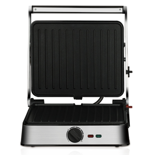 Электрический сэндвич-гриль Panini Maker R.561 RAF с антипригарным покрытием ∙ Прижимной гриль Panini Maker R.561 RAF для дома