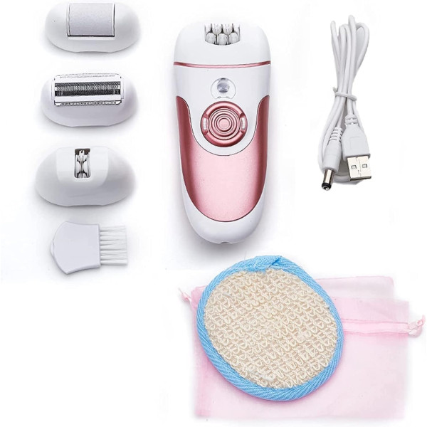 Эпилятор RAF R.40004 USB 4-в-1 многофункциональный уход за кожей дома ∙ Эпилятор со сменными насадками USB 4в1 RAF R.40004