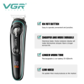 Профессиональный триммер для бороды и усов VGR V-075 ∙ Машинка VGR V-07 для стрижки волос и бороды