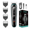 Профессиональный триммер для бороды и усов VGR V-075 ∙ Машинка VGR V-07 для стрижки волос и бороды