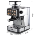 Кофемашина 2 в 1 RAF R.0206 1.8L аромат свежемолотого кофе каждый день ∙ Автоматическая кофемашина с капучинатором RAF R.0206 1.8L