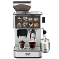 Кофемашина 2 в 1 RAF R.0206 1.8L аромат свежемолотого кофе каждый день ∙ Автоматическая кофемашина с капучинатором RAF R.0206 1.8L