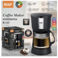 Кофеварка капельного типа 1,5 л 1000 Вт RAF R.131 ∙ Удобная кофеварка RAF R.131 для приготовления ароматного кофе