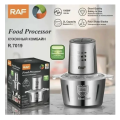 Кухонный измельчитель RAF R.7019 2,0 л с металлической чашей ∙ Измельчитель RAF R.7019 для быстрого и удобного приготовления пищи
