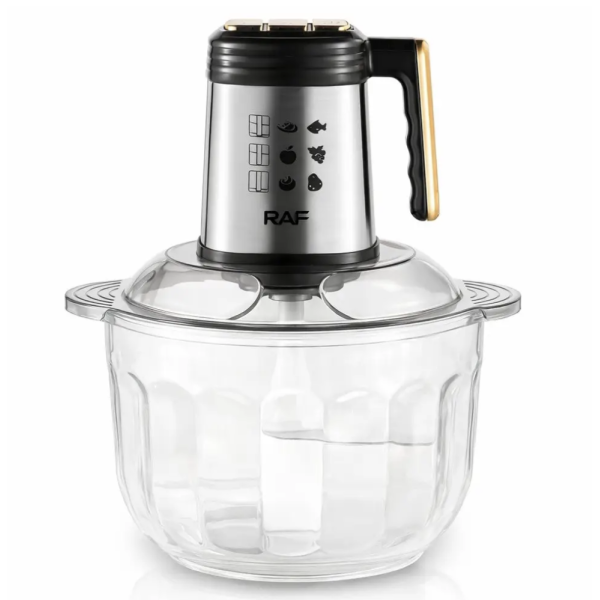 Кухонный комбайн из нержавеющей стали RAF R.3366, 5 л ∙ Измельчитель RAF R.3366 500W 5L — надёжный помощник на вашей кухне