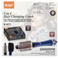 Фен RAF R.4573 3-в-1 для профессионального ухода за волосами дома ∙ Фен-щетка для укладки волос RAF R.4573