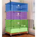 Клетка для птиц KP-84 металлическая передвижная для попугаев и канареек ∙ Просторная металлическая передвижная клетка KP-84 для птиц