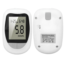 Глюкометр Blood Glucose Meter Model2 измерения сахара в крови с тест-полосками и ланцетами ∙ Прибор для измерения сахара Blood Glucose Meter Model2