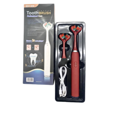 Аккумуляторная зубная щетка Electric Toothbrush Best New с двойной головкой ∙ Эффективная зубная щетка Electric Toothbrush