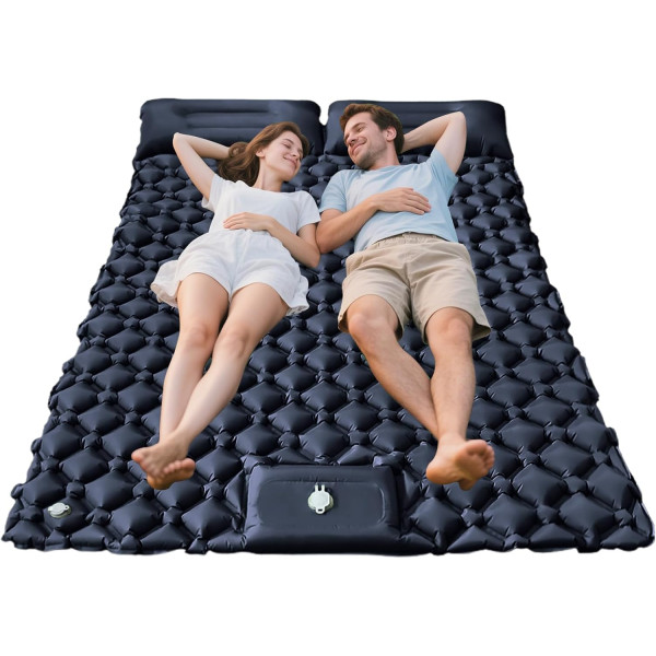 Надувной матрас WCG для путешествий ∙ Туристический двухместный надувной матрас WCG для отдыха