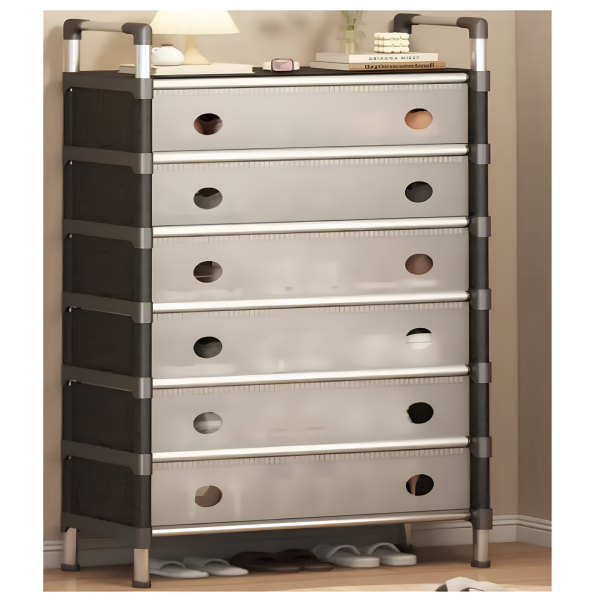 Полка/шкаф для обуви SKLM-34 компактное решение для хранения обуви ∙ Органайзер SKLM-34 для обуви и сумок