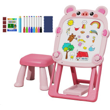 Детский мольберт Happy BLB-Toys для детей ∙ Многофункциональный развивающий мольберт Happy BLB-Toys Детский мольберт Happy BLB-Toys для детей ∙ Многофункциональный развивающий мольберт Happy BLB-Toys