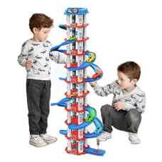 Игровая трасса-парковка Childrens Rail Car MH2006 для детей ∙ Захватывающий набортрасса-парковка Childrens Rail Car MH2006 для всей семьи