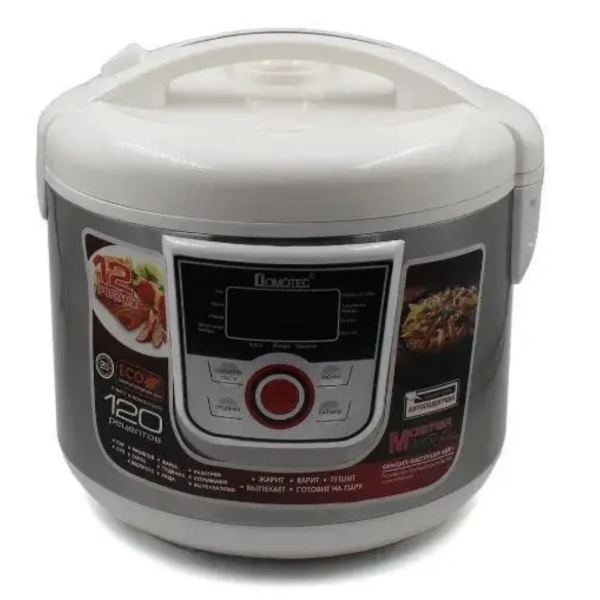 Мультиварка DOMOTEC MS-7727 White ∙ Мультиварка DOMOTEC MS-7727 для дома и кулинарии