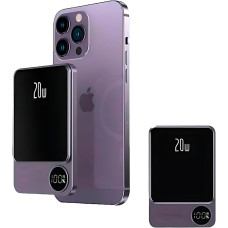 Беспроводной Power Bank MagSafe 20 000 mAh для телефона ∙ Зарядное устройство Power Bank MagSafe 20 000 mAh Беспроводной Power Bank MagSafe 20 000 mAh для телефона ∙ Зарядное устройство Power Bank MagSafe 20 000 mAh