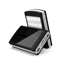 Портативное зарядное устройство с фонариком Solar Power Bank 50000 mAh ∙ Зарядное устройство Power Bank Solar 50000 mAh с LED фонарём Портативное зарядное устройство с фонариком Solar Power Bank 50000 mAh ∙ Зарядное устройство Power Bank Solar 50000 mAh с LED фонарём