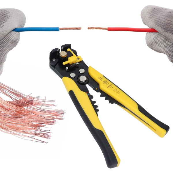 Клещи для снятия изоляции усиленные ∙ Многофункциональный стриппер для электромонтажных работ