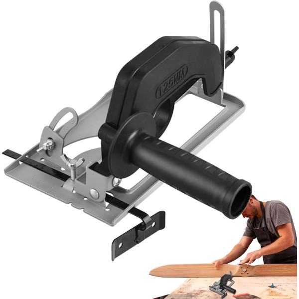 Держатель для угловой шлифовальной машины ∙ Регулируемый кронштейн для резки металла и дерева