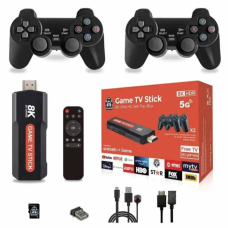 Игровая консоль X9 64GB два беспроводных джойстика ∙ TV Game Stick X9 64GB 30000 игр и 2 беспроводными джойстиками