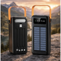 Power Bank SOLAR YM-636CX 80000 mAh с фонарём ∙ Портативный аккумулятор YM-636C на солнечной батарее
