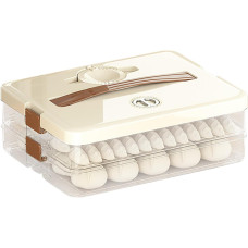 Контейнер двухуровневый для заморозки пельменей и вареников 30,5×22,5×7,5 см ∙ Пластиковый контейнер 30,5×22,5×7,5 см для хранения и заморозки Контейнер двухуровневый для заморозки пельменей и вареников 30,5×22,5×7,5 см ∙ Пластиковый контейнер 30,5×22,5×7,5 см для хранения и заморозки